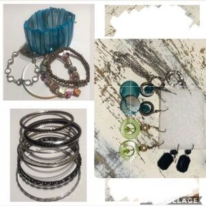 Lot of Bracelets and Earrings combinations